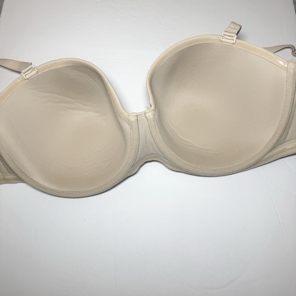 Wacoal 38DDD Nude Red Carpet Strapless Underwire Convertible Bra‎ 854119 - Picture 4 of 5